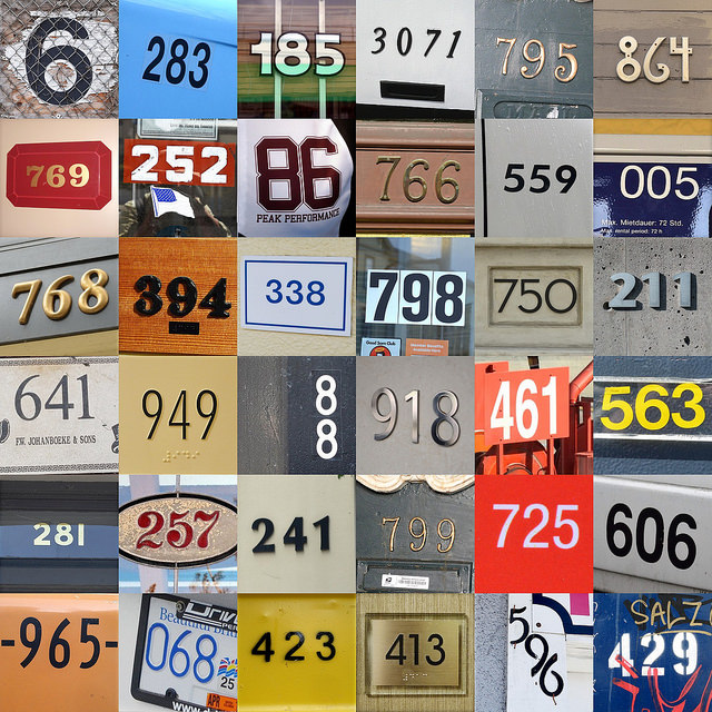 Tau digits collage